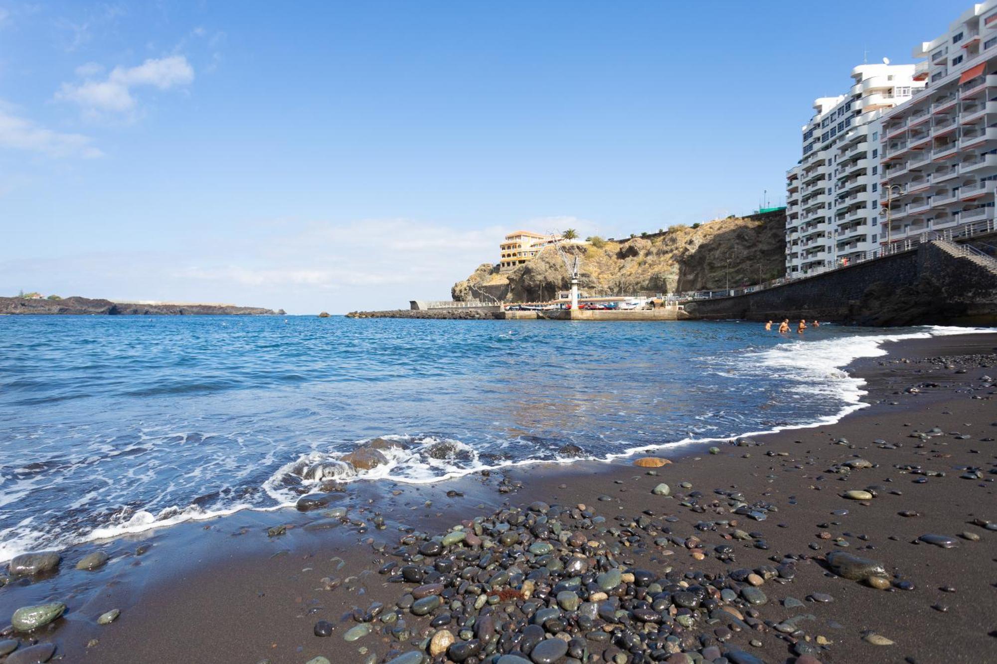 Cozy Seafront Studio With Balcony & Ocean Views San Marcos  외부 사진